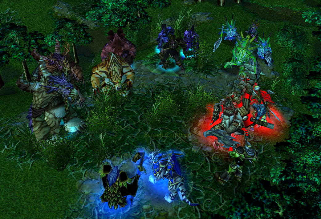 "The Gathering"

With reports of Reborn Human coming and only promises from rest of Azeroth N.Elves and Horde started to gather as much as volunteer
