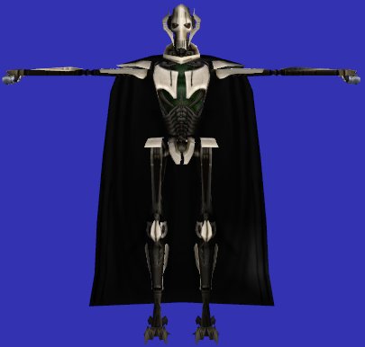 The General Grievous model that never got finished.

Mesh and texture by me.
