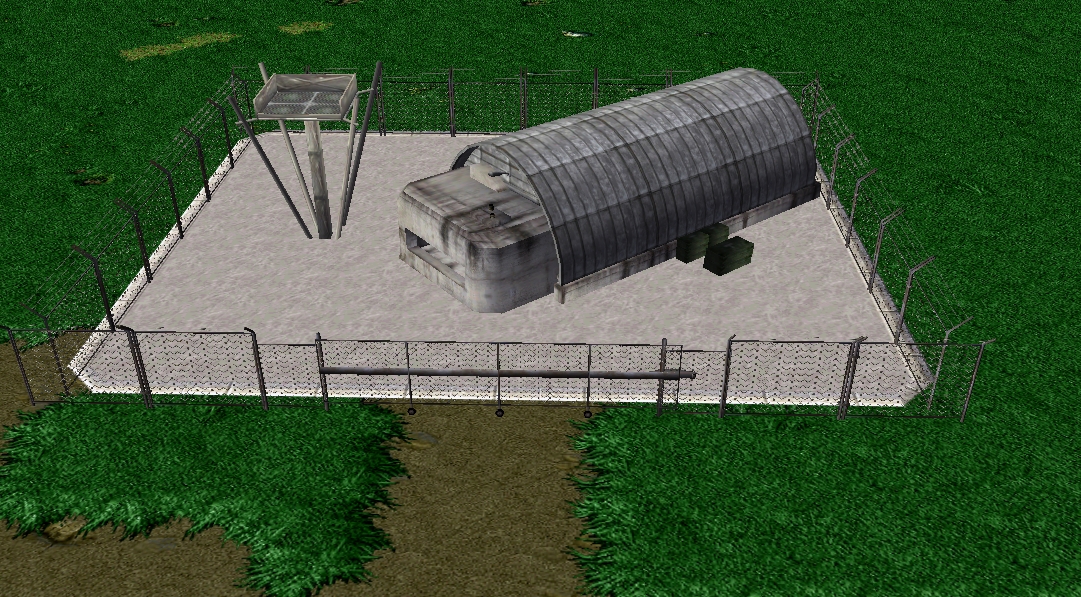 The German secret research bunker. I'm thinking about making it able to launch Flying Bombs, so that would make it a worthy target for Allied troops.