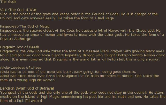 The Gods