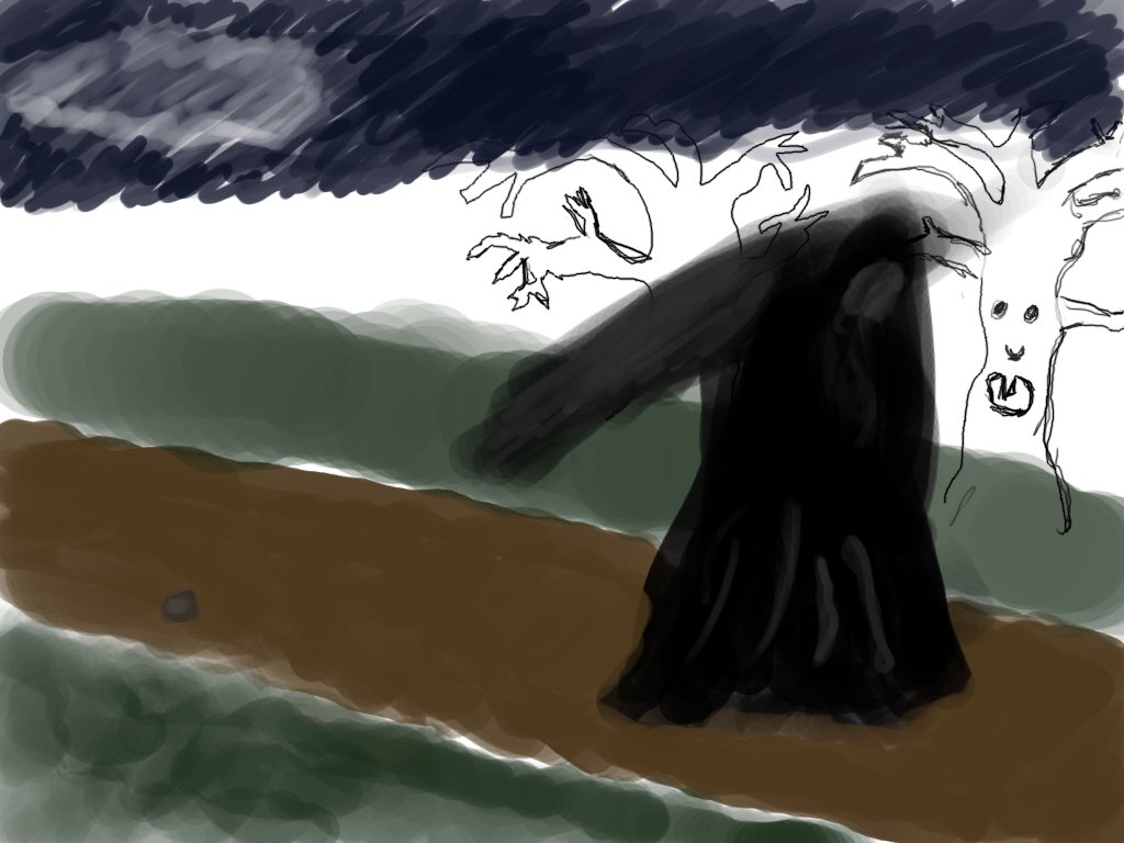 The Grim reaper
"this time the Background is White:D"
(( " ) means that its my Comments in all of my pics:D)