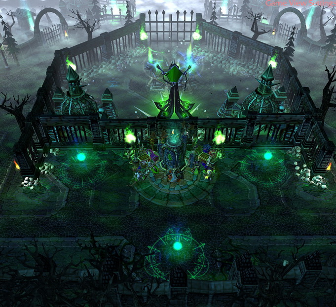 The innermost part of the Necropolis. Place of shops, and portals leading to the entrances.
