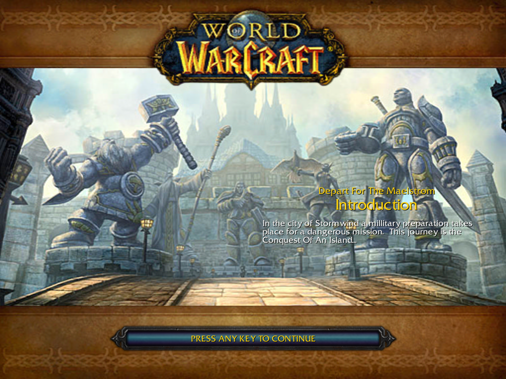 The Intro Loading Screen