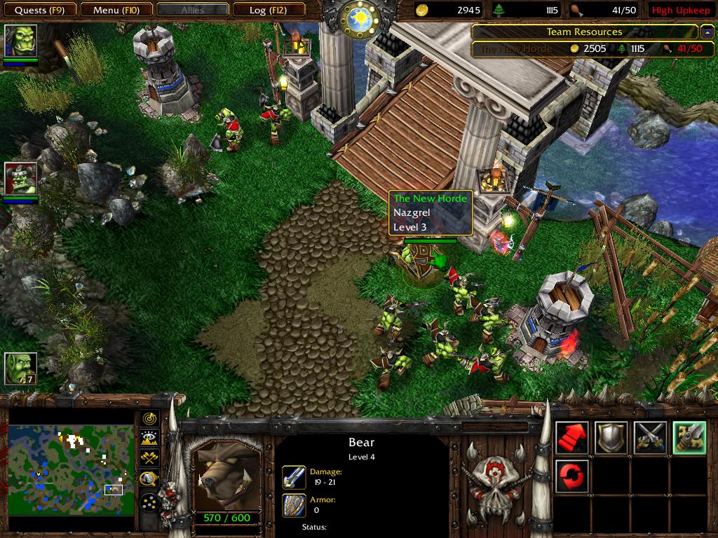 The Invasion of Southshore begins with the new epic terrain.
