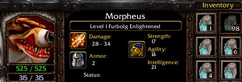The Inventory of the Heroes. Don't the Shards look cool =D