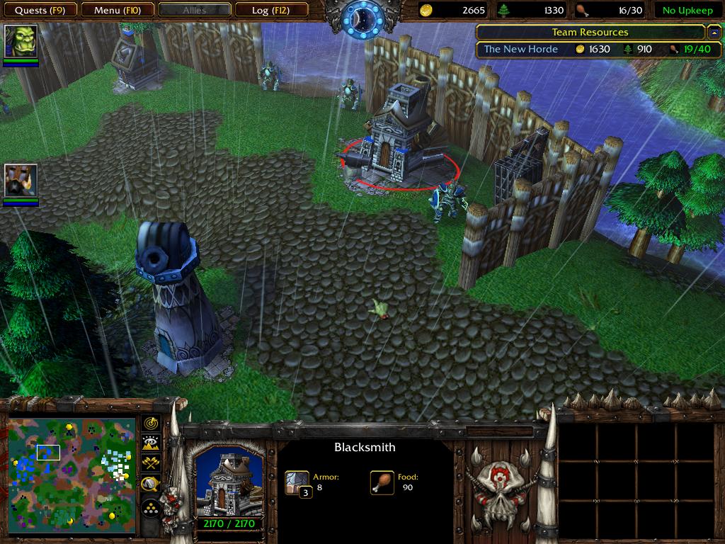 The Kul'Tiras Navy have been heavily upgraded. Their units have new models resembling the Navy and buildings. If you look closely, you can also enjoy