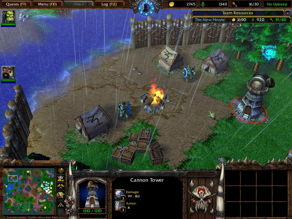 The Kul'Tiras Navy have been heavily upgraded. Their units have new models resembling the Navy and buildings. If you look closely, you can also enjoy