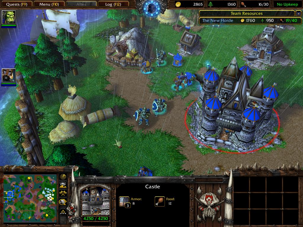 The Kul'Tiras Navy have been heavily upgraded. Their units have new models resembling the Navy and buildings. If you look closely, you can also enjoy