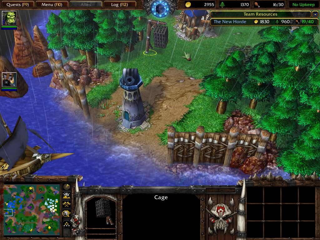 The Kul'Tiras Navy have been heavily upgraded. Their units have new models resembling the Navy and buildings. If you look closely, you can also enjoy