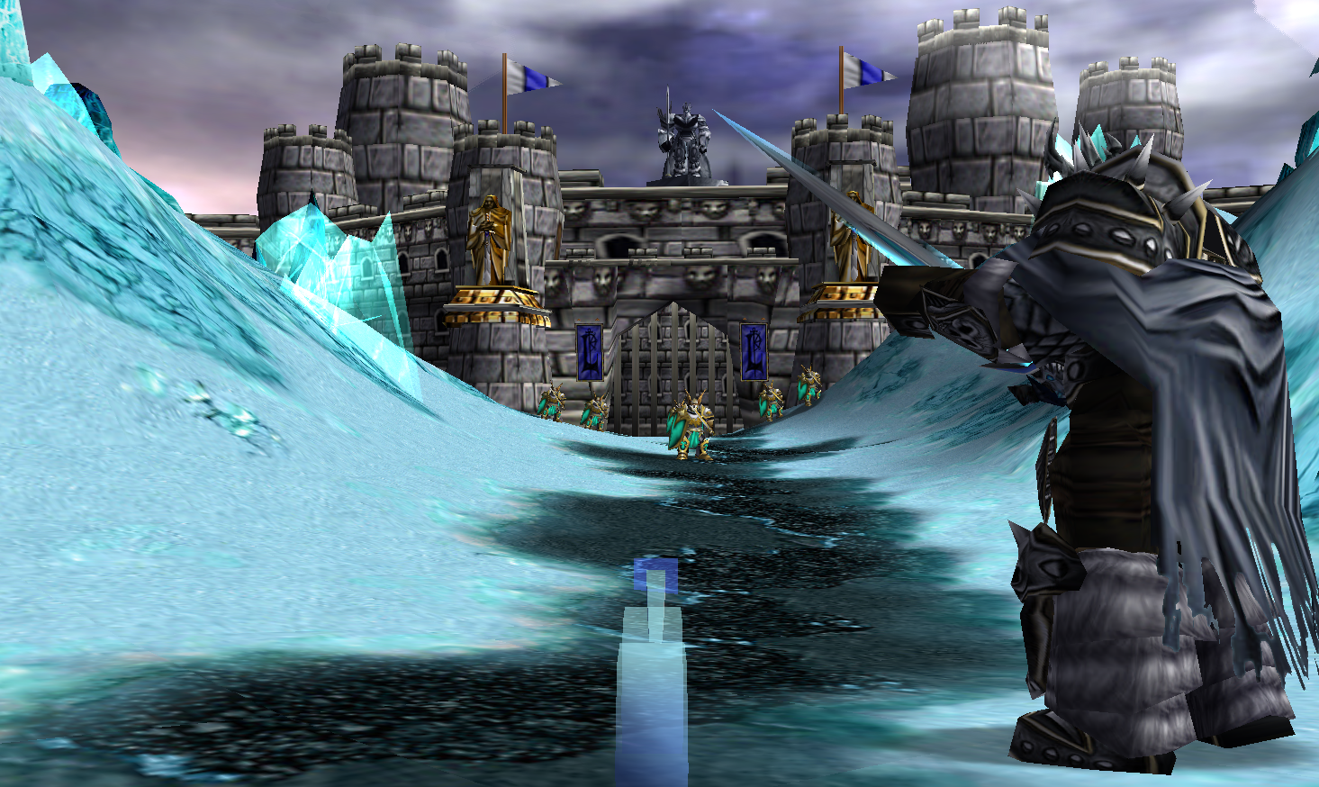 The Lich King's Assault

- A second version WITHOUT fog. I'm not sure which one looks better, but I think this one looks better.

Is not set in th