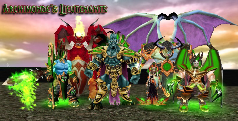 The Lieutenants of Archimonde