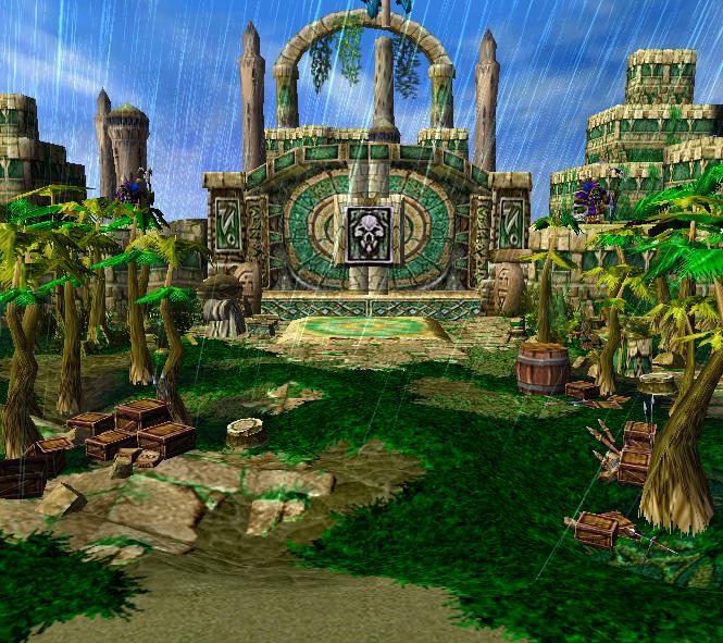The Mages Guild in some uncharted Island.