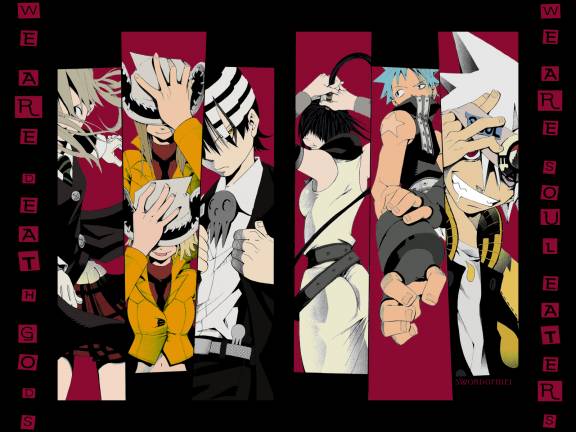 The main characters of Soul Eater