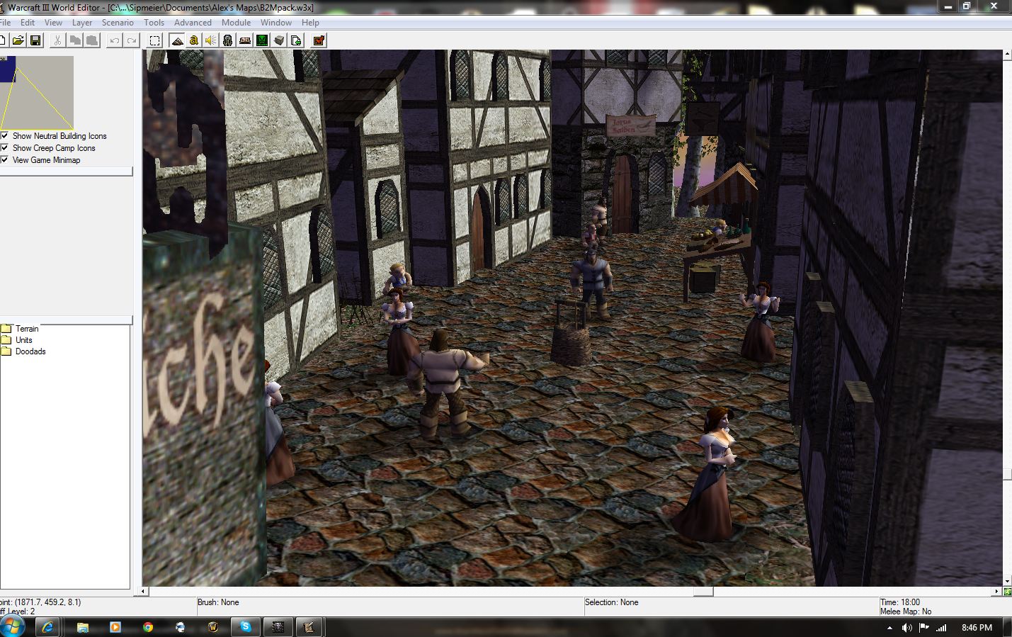 "The main road of Celesta."