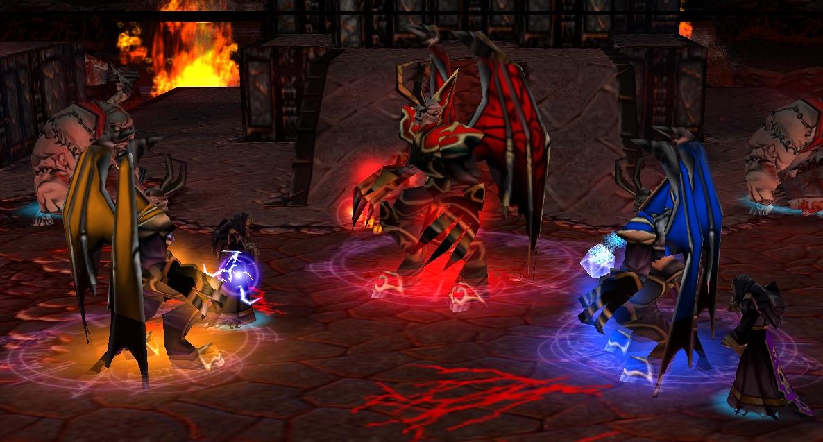 The meeting in the Twisting Nether.