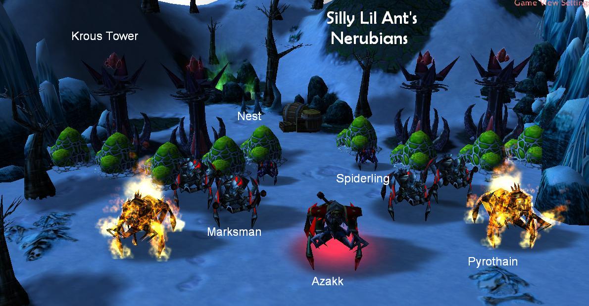 The Nerubian Race... beginning anyways.
