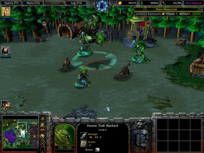 The Neutral Hostile units have been improved. Notice their coloring.