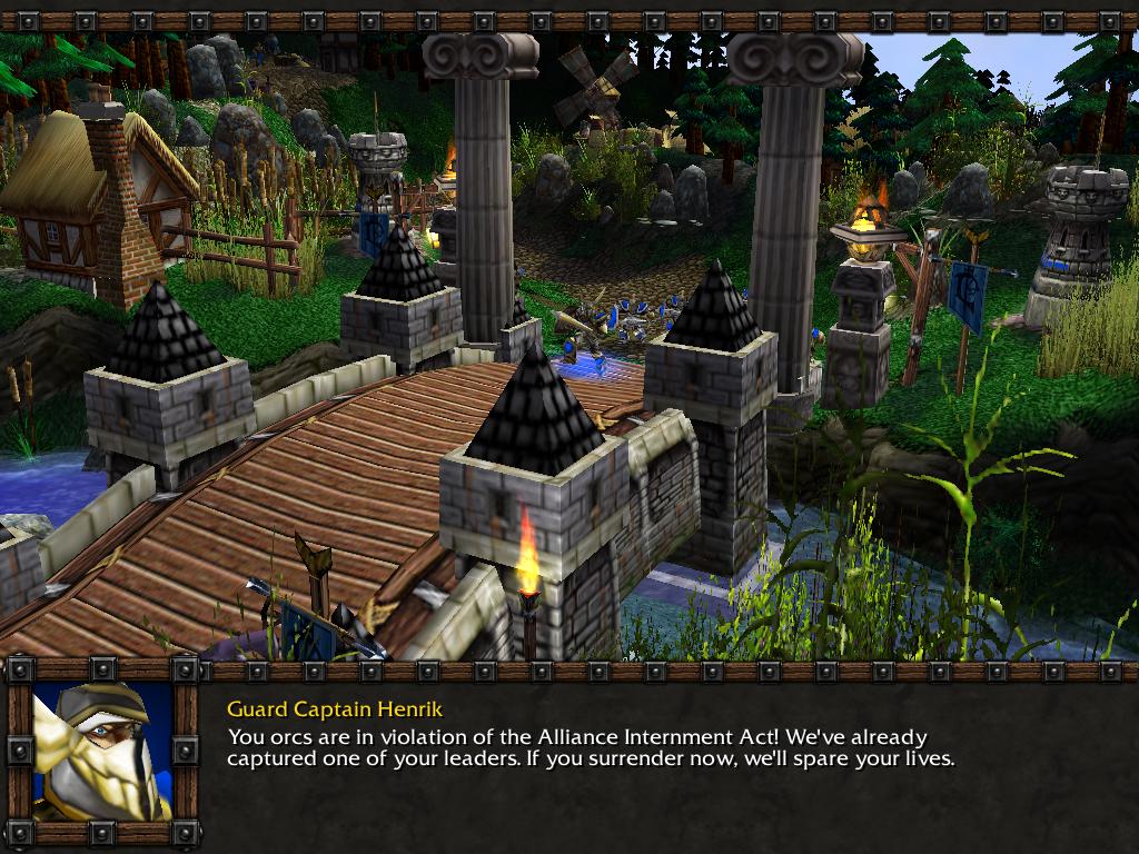 The new entrance to Southshore as it appears in Exodus02 with Guard Captain Henrik the Defender ensuring no one trespasses upon Southshore.

The "Ca