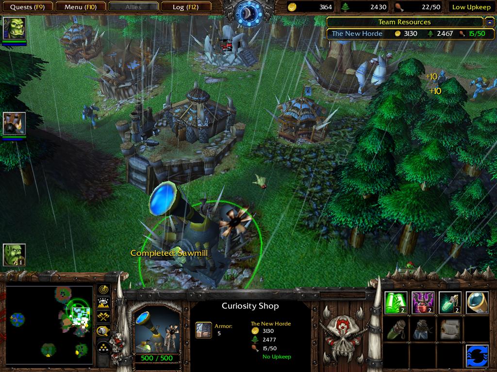 The New Horde's playable army that Vol'jin commands. Introducing Curiosity Shop. You may be also curious of what items it sells, but it can also revea