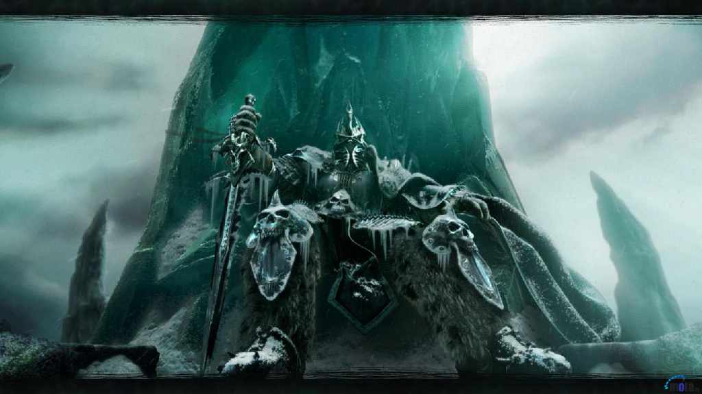 The New Lich King!!
Arthas Menethil, moments after he took Ner'Zhul's helm and became the Lord Of the Undead Scourge, The Lich King.