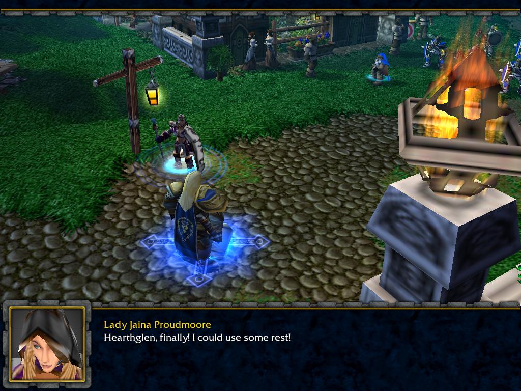 The original beginning cinematic that plays after the new one. Welcome to the new and improved terrained Hearthglen!