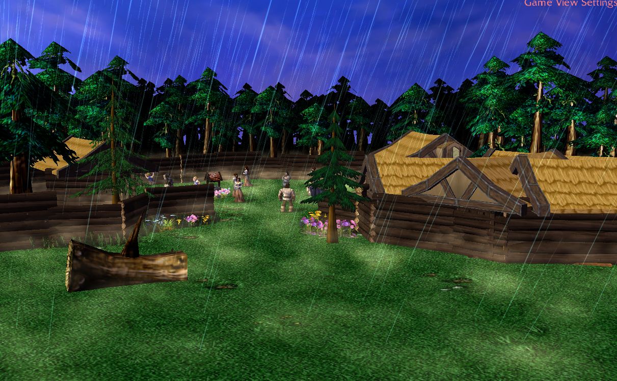 The outside of a magnificent Town