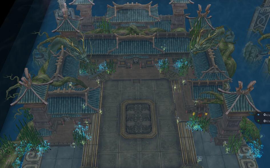 the palace of the Sea King