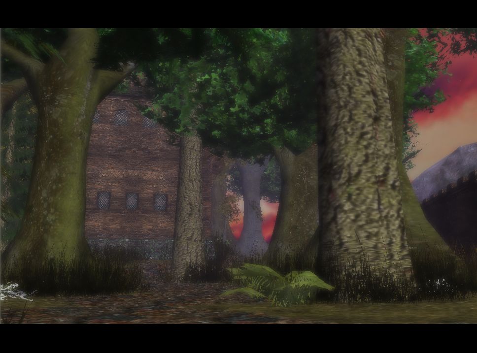 The path that leads the the back of the Second village.
This path also leads to a gate