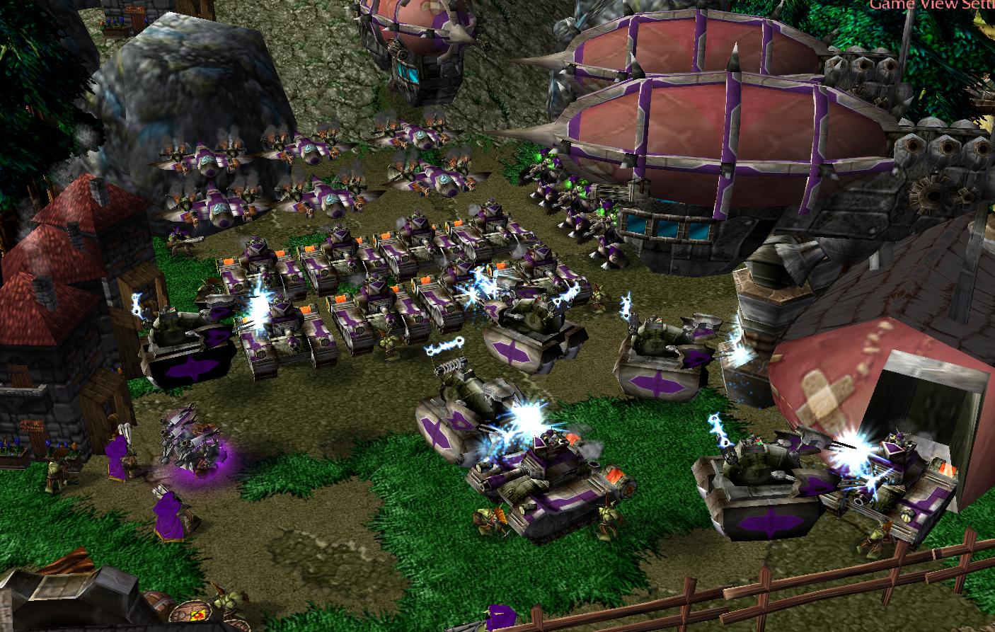 The preparations for war have already begun! We devided that we'll need a strong mechanised army in order to fight mechs or moles. So here we can see
