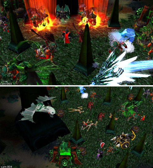 The remnants of the Alliance of Lagosh, the Ice Elementals under Crystal Being's rule, and Ned'oanik's group fought the Demons of Forge Camp:Dread and