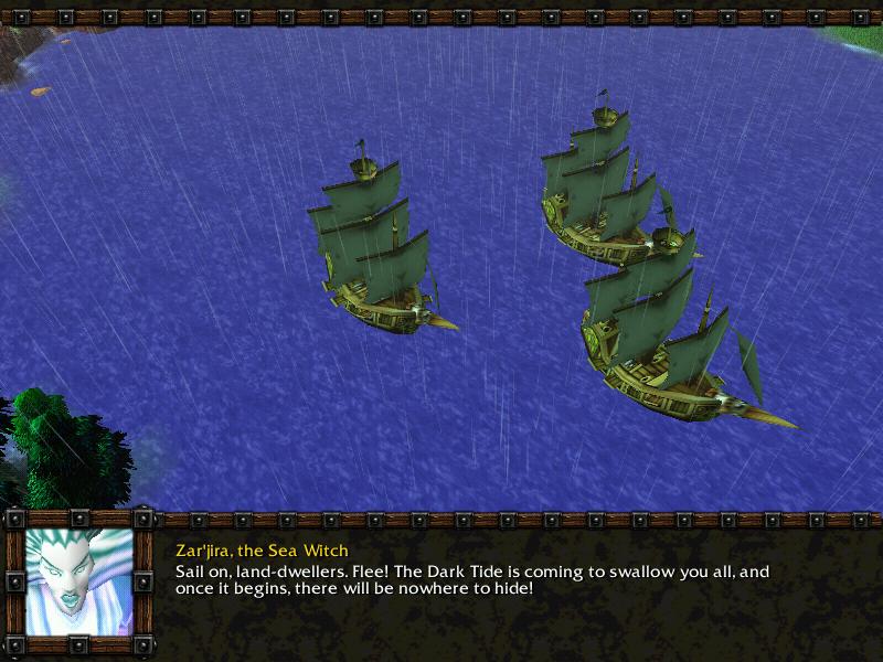 The Sea Witch in the ending Cinematic. Notice how now she is named.