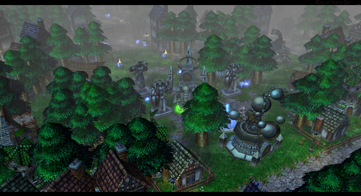 The starting city, Mullonde.