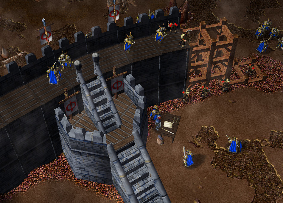 "The Templar's Eye"

Days after the mass departure of the Elite Force from Falmir the construction of various outposts had begun, the one closest to
