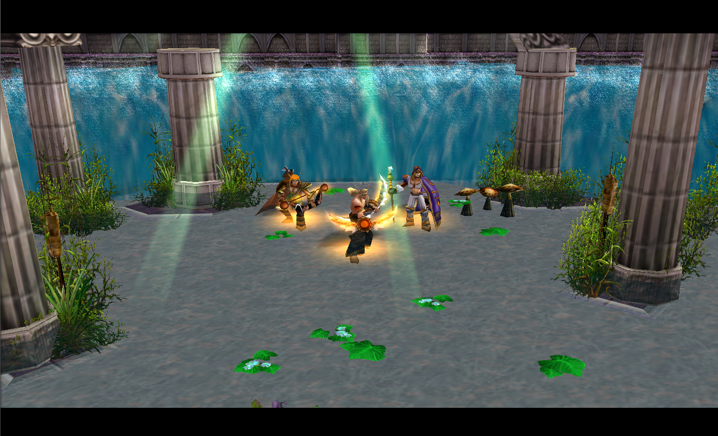 The Trio enter the Chamber of the Eye
