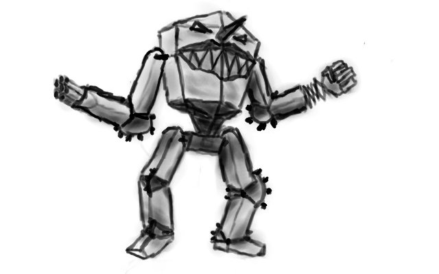 The ultimate solution to all conflicts, the perfect warmachine.
Despite his many nicknames, such as Shrapnel or Dum-dum, no title suited him better t