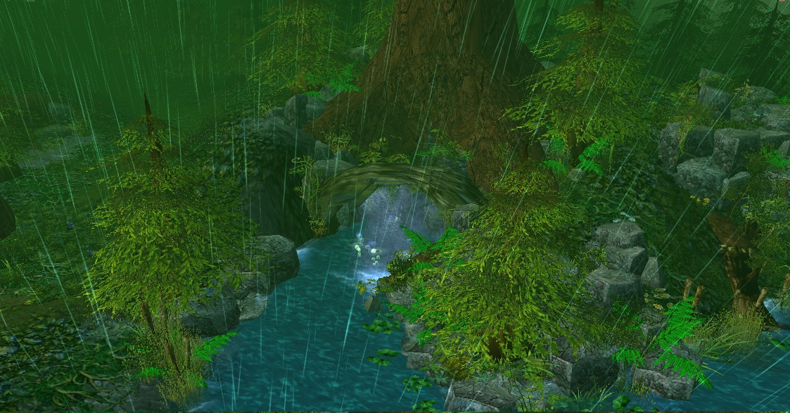The Waterfall Tree Cave