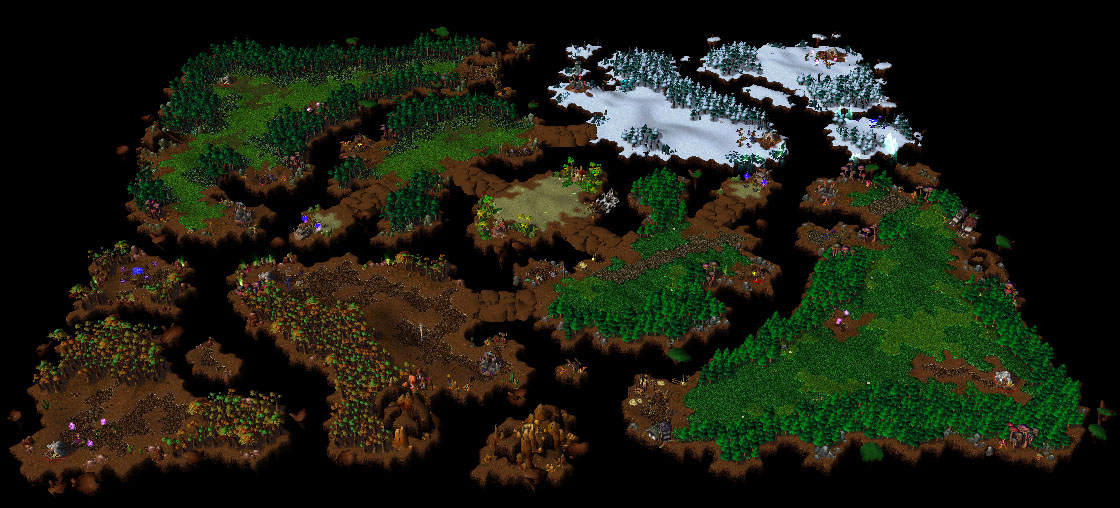 The whole map