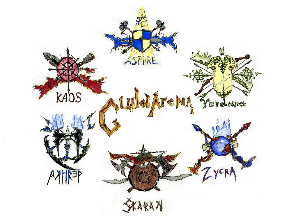 These are the Guilds united under the name of the Guild Arena.