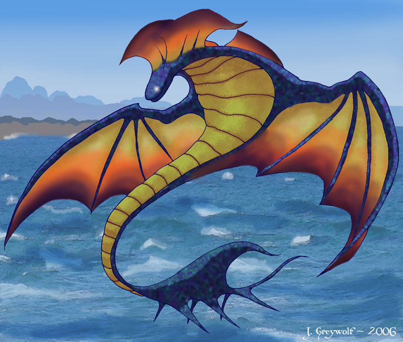 These beasts were especially bred for subterranean and aerial locomotion!! I present: the Couatl!