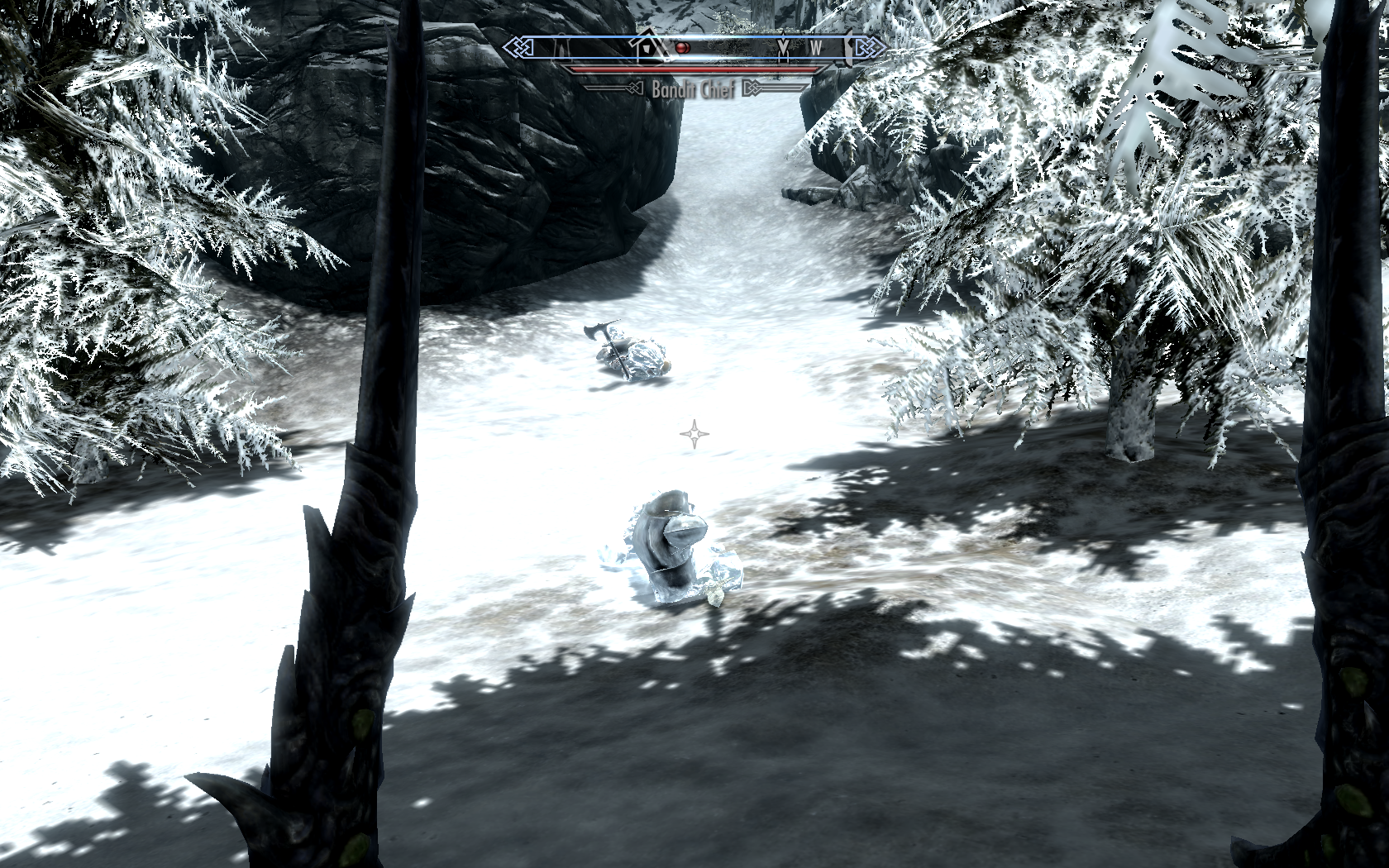 They rolled down that hill as I Ice Form'd them.