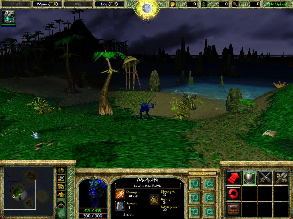 Third person camera mode.