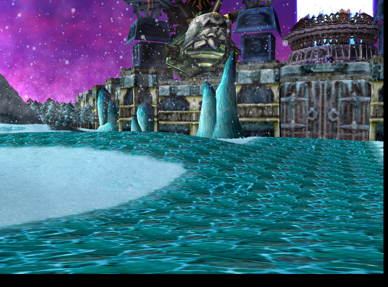 This is behind Carath'Deron Gate, this gate is 8 meter height and can only be destroyed with holy battering rams. This is the only gate of Carath'Dero