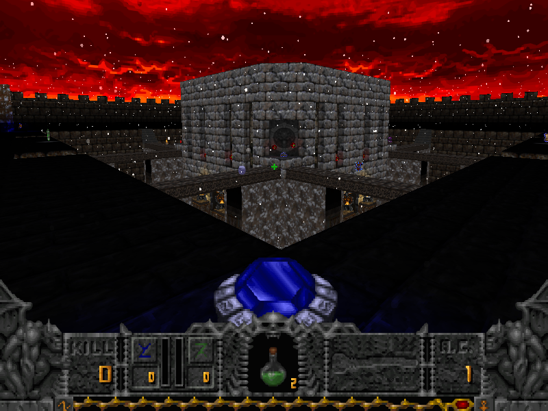 This is my deathmatch only map called Frost Of Inferno.
It's your pretty basic deathmatch map, the reason why I'm sharing the screenshot is because i
