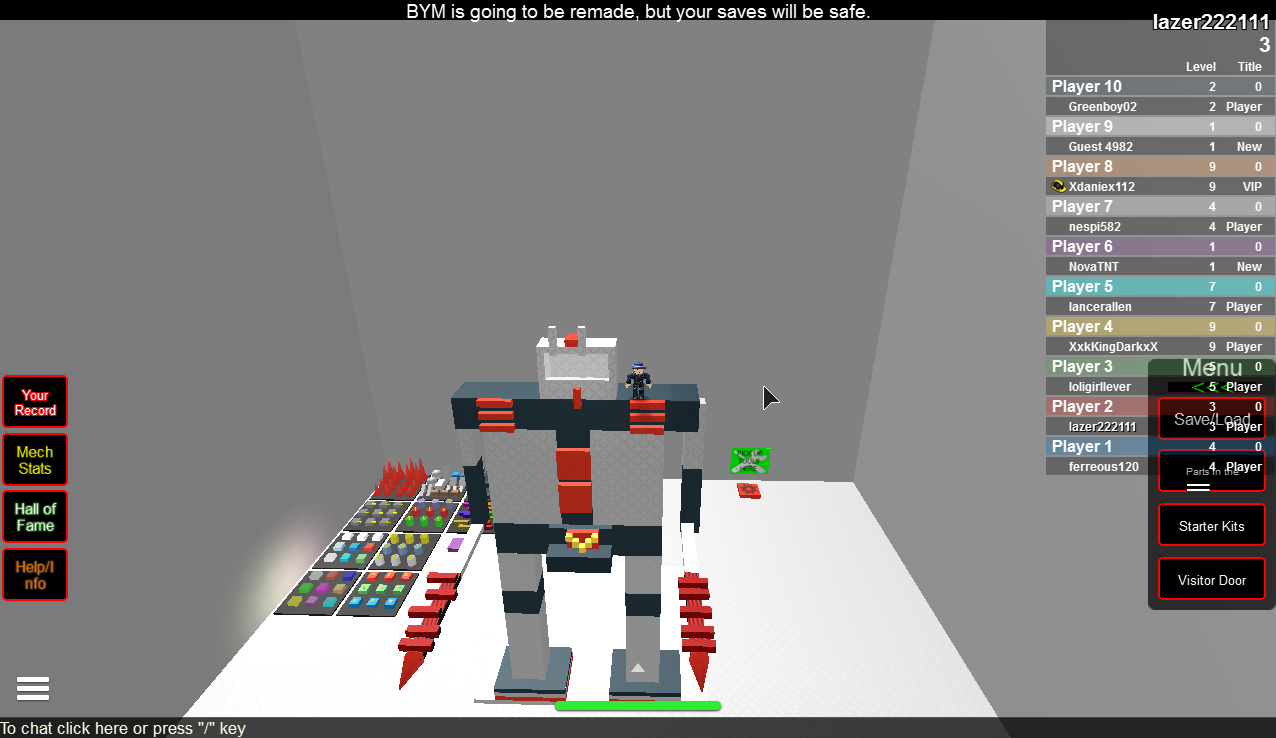 This is  my first mech