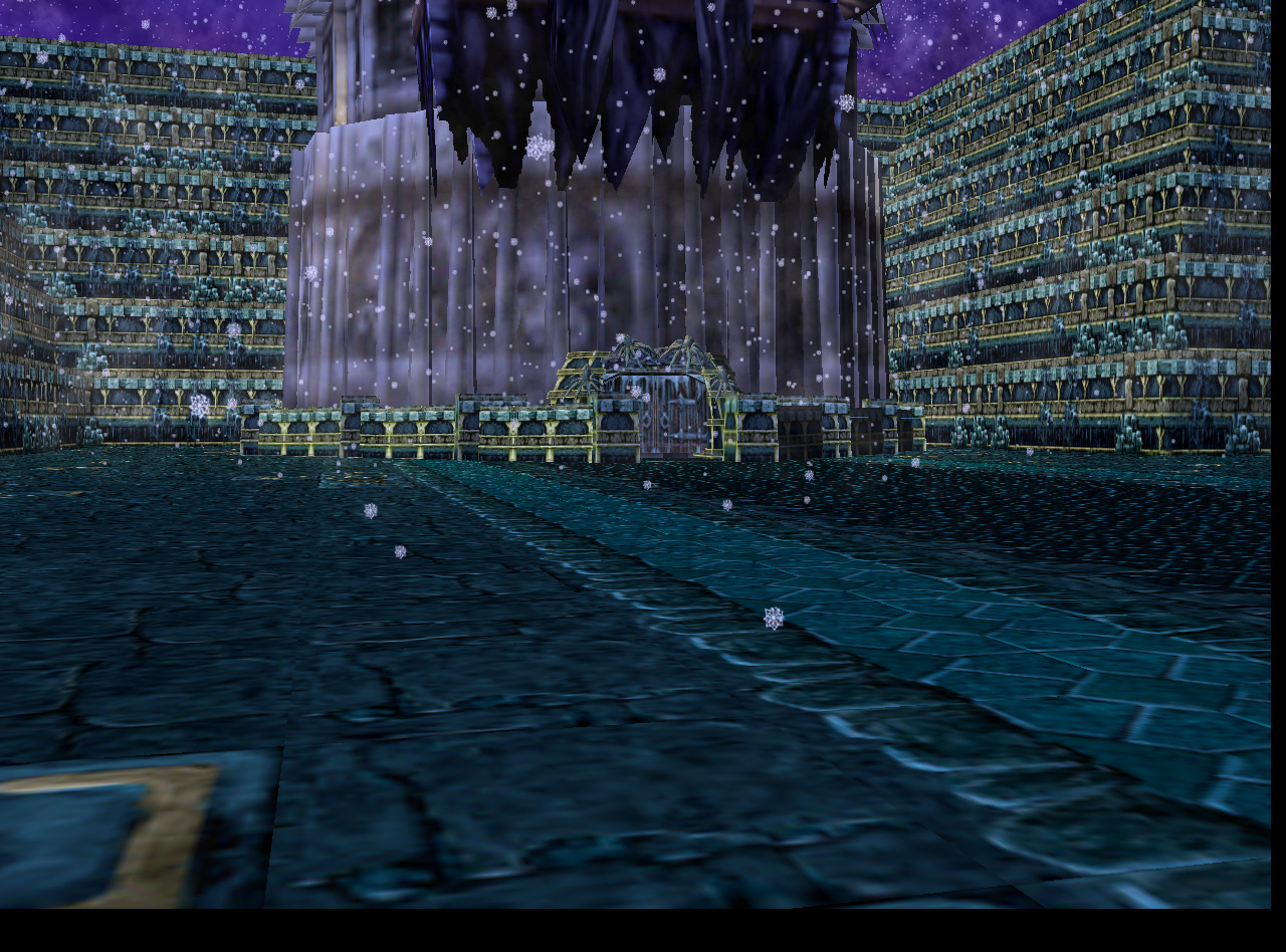 This is the Citadel itself, it's 120 meter height, and can only be damaged with holy might. Because this is the evil side!
The whole kingdom is under