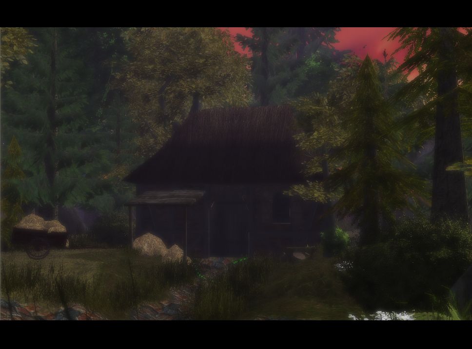 This is the farm that was close to the stream