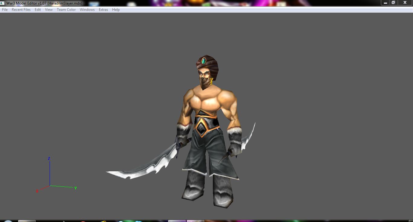 this is the first result of my Haradrim Slayer-model