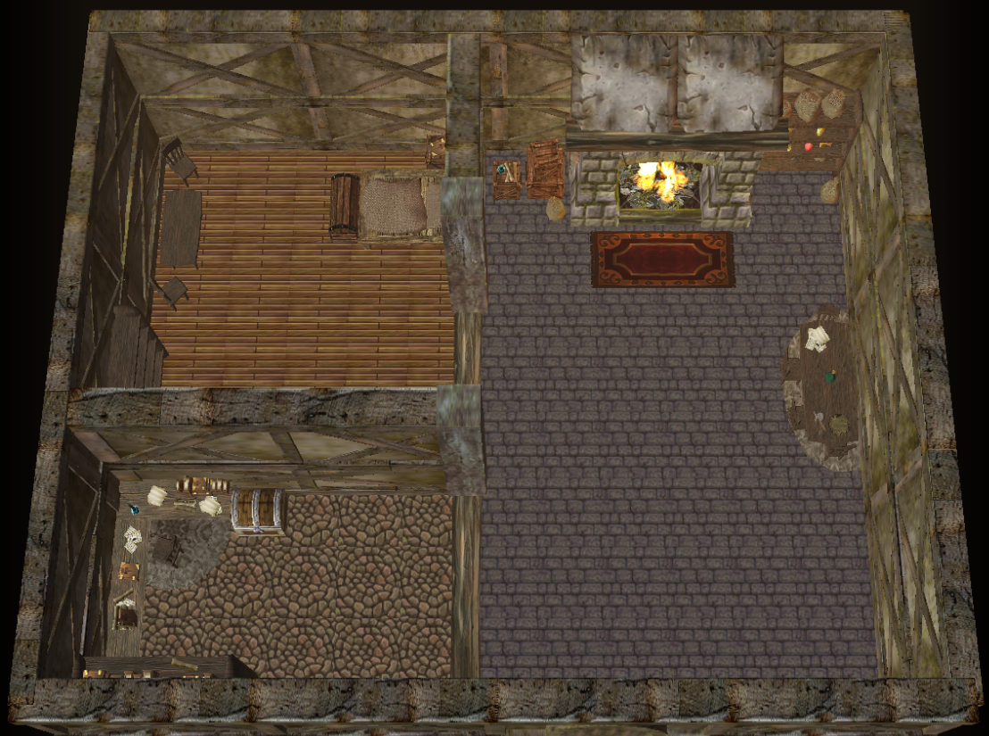 This is the house of Blane Bortick. You can find him here after helping him repair his wagon.