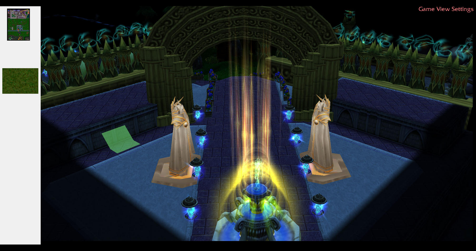 This is the new terrain for the Sun Well. There isn't huge changes, but it does look much nicer.
