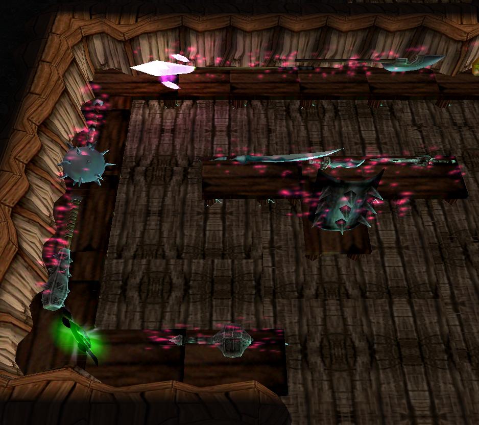 This is the other half! Let me remind you, those weapons on the shelfs you can actully buy and use, and will appear on Zimple, your character.